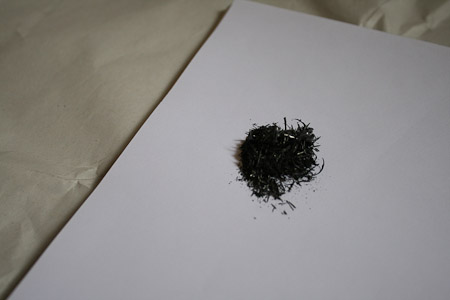 Small Piles Of Dust And Shavings From My Pencil II