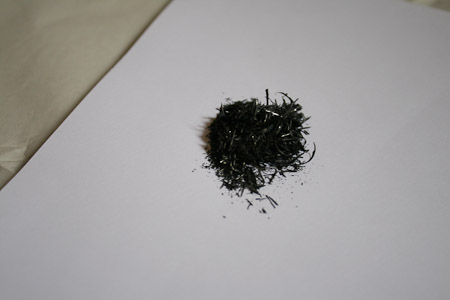 Small Piles Of Dust And Shavings From My Pencil I