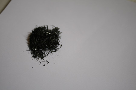 Small Piles Of Dust And Shavings From My Pencil IV