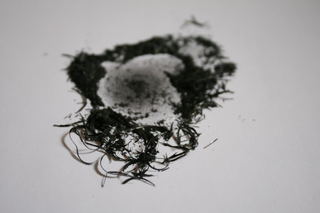 Small Piles Of Dust And Shavings From My Pencil VII